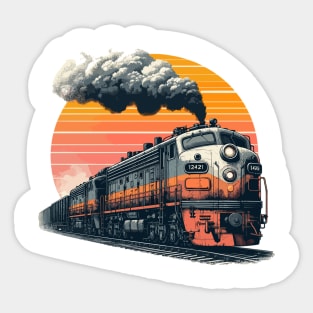 Locomotive Sticker